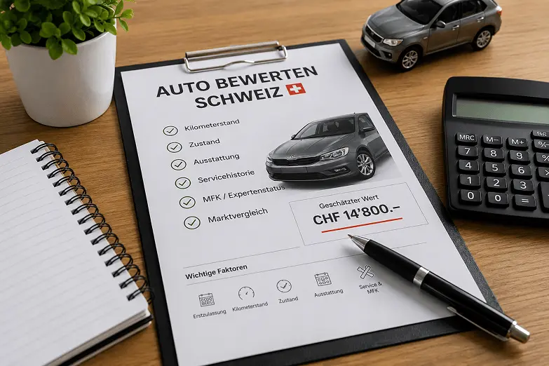 Valutazione auto Svizzera: scegliere il prezzo giusto prima della vendita