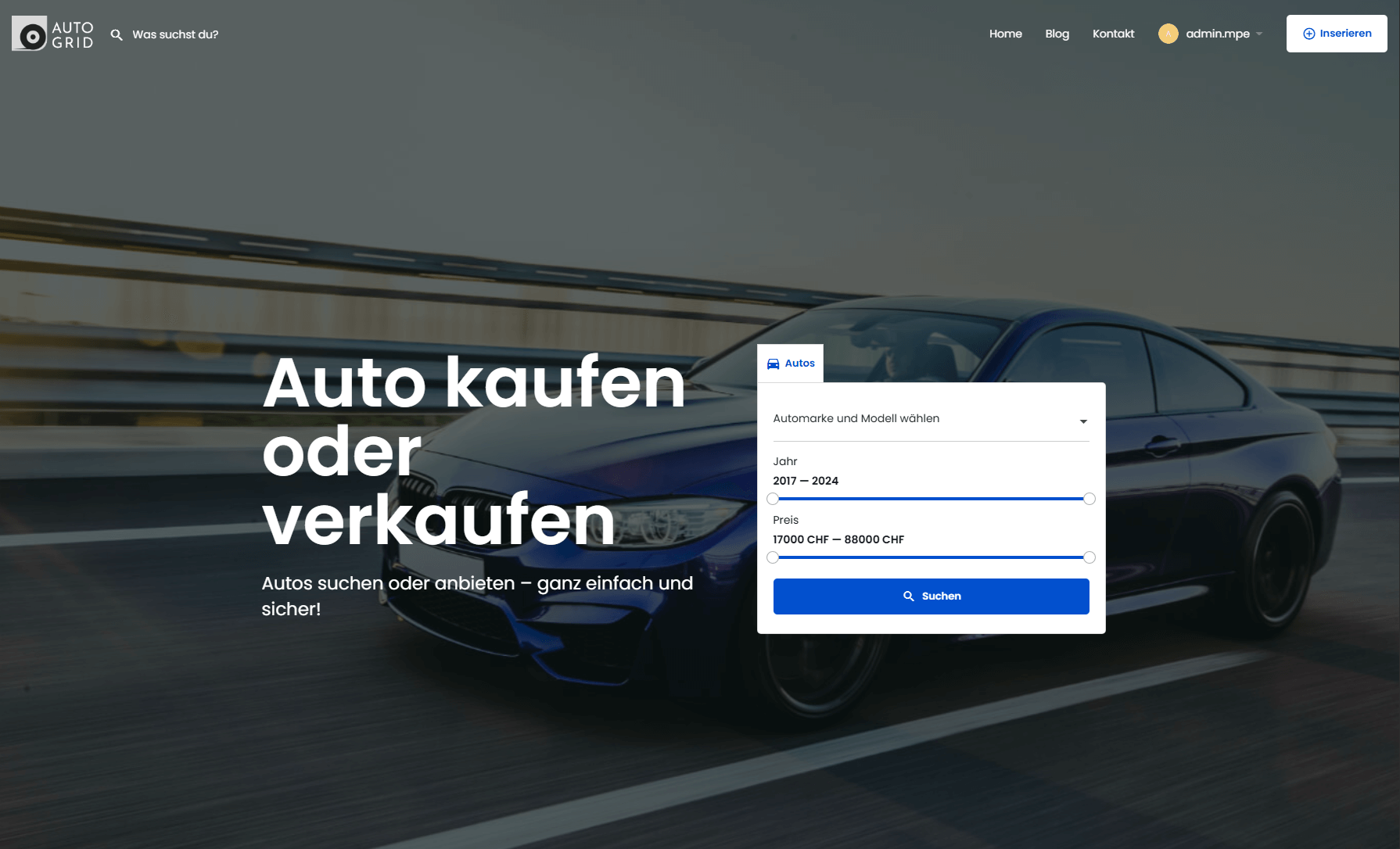 Autos kostenlos inserieren und verkaufen
