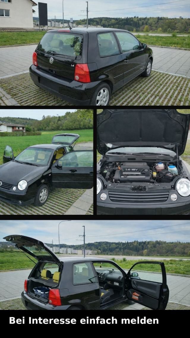 VW Lupo 1.4 – CHF 4'900.– (181’000 km) Jg. 1999