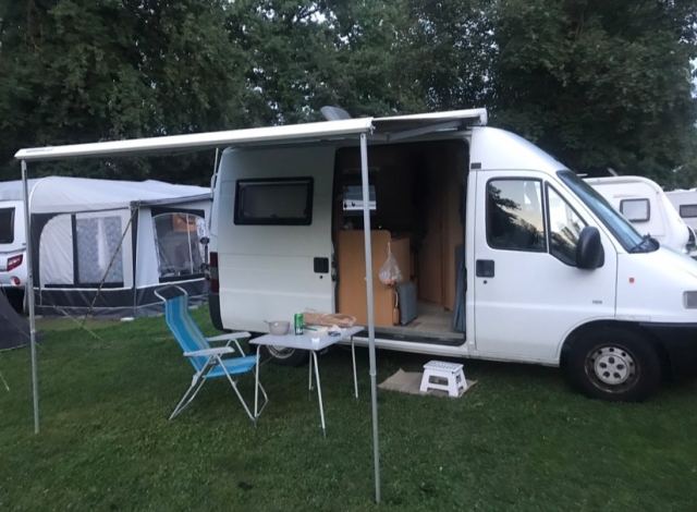 Camperbus zu verkaufen, ab Platz